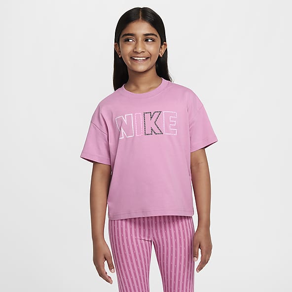 Bright pink nike top on sale